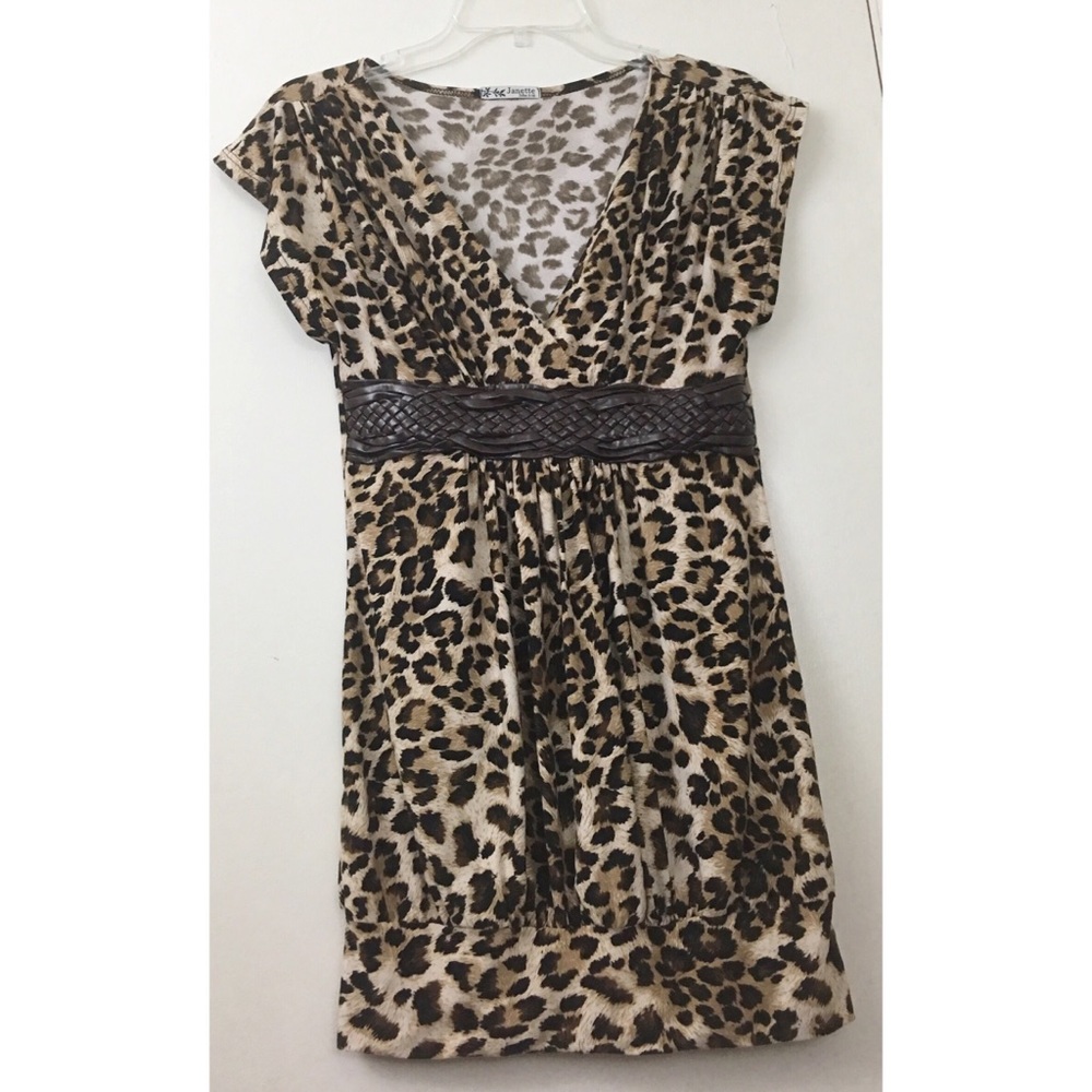Janette Animal Print Top/Tunic/Dress